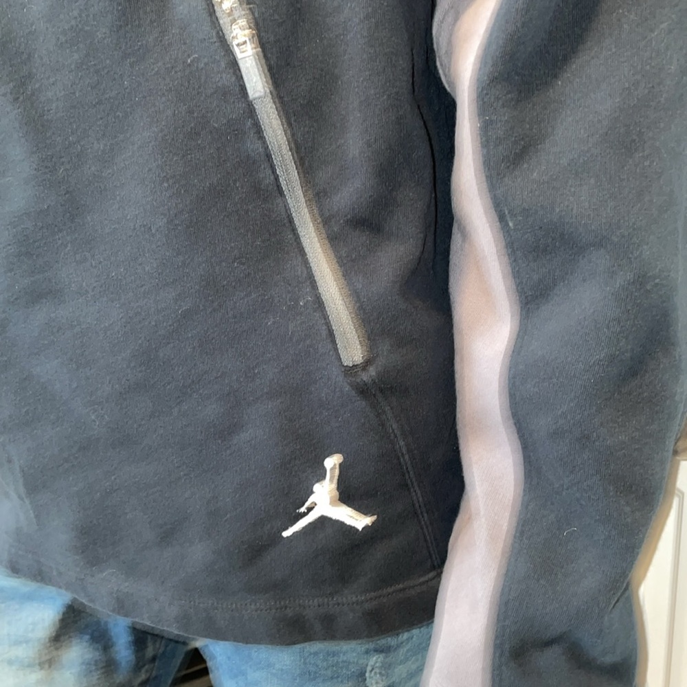 Jordan Blue And Gray Performance Jacket Athletic … - image 4